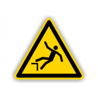 etichete de avertizare pericol de cădere