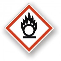 etichete cu simbolul de pericol "oxidant"