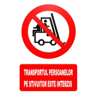 indicatoare pentru interzicerea transportul 